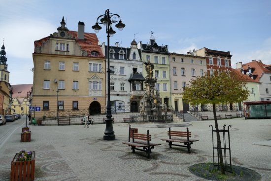 Rynek w Bystrzycy Kłodzkiej